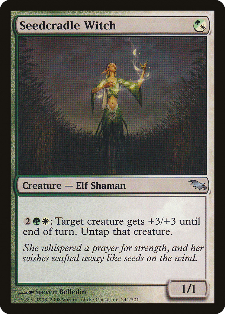 Image of Seedcradle Witch (SHM-241) - Shadowmoor