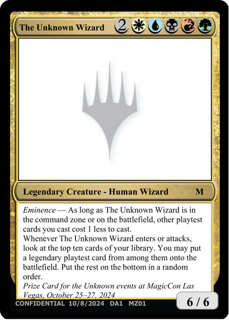 Image of The Unknown Wizard (UNK-MZ01) - Unknown Event