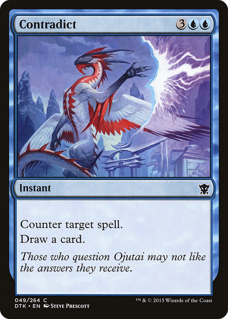 Image of Contradict (DTK-049) - Dragons of Tarkir
