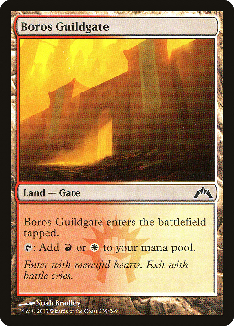 Image of Boros Guildgate (GTC-239) - Gatecrash