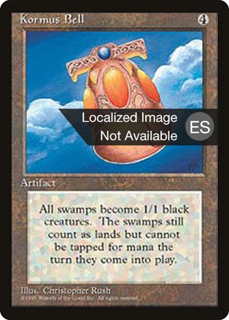 Image of Kormus Bell (4BB-) - Fourth Edition Foreign Black Border