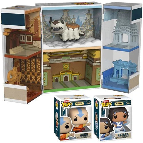 Image of Avatar The Last Airbender Four Kingdoms Funko Bitty Pop! Box Playset