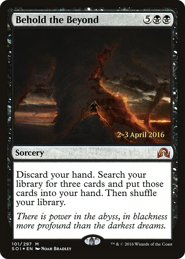 Image of Behold the Beyond (PRE-101) - Shadows over Innistrad Promos Foil