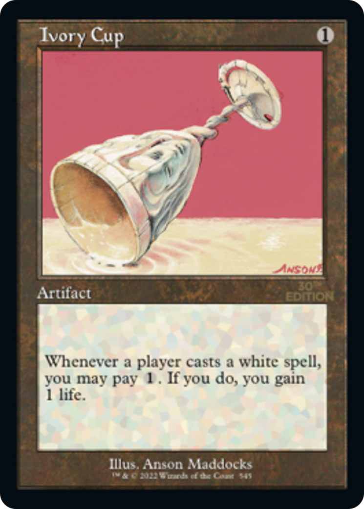 Image of Ivory Cup (Retro Frame) (30A-545) - 30th Anniversary Edition