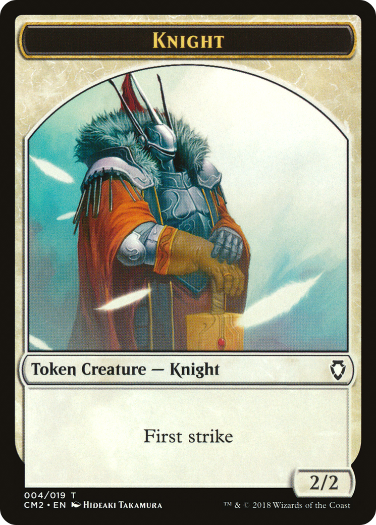 Image of Knight Token (CM2-004) - Commander Anthology Volume II Tokens