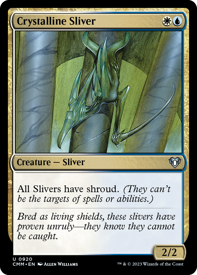Image of Crystalline Sliver (CMM-920) - Commander Masters