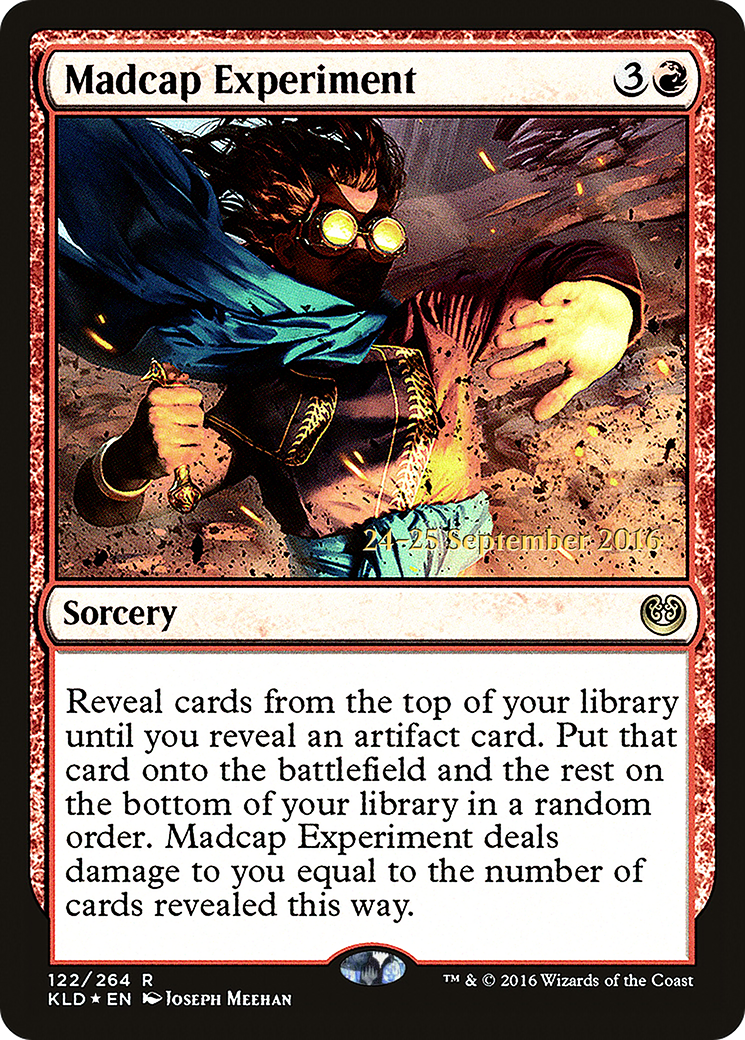 Image of Madcap Experiment (PRE-122S) - Kaladesh Promos Foil
