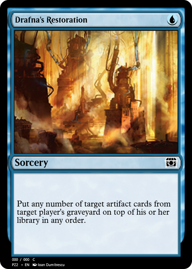 Image of Drafna's Restoration (PZ2-65827) - Treasure Chest Foil