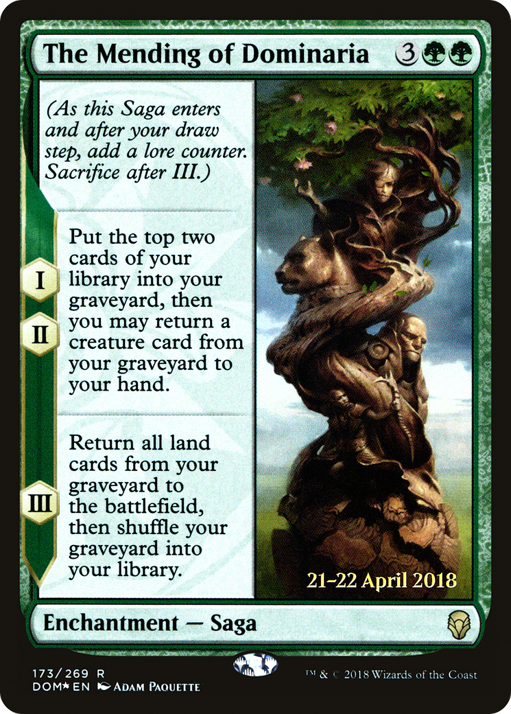 Image of The Mending of Dominaria (PRE-173S) - Dominaria Promos Foil