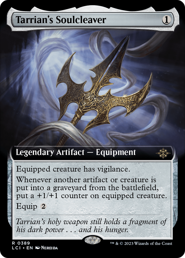Image of Tarrian's Soulcleaver (Extended Art) (LCI-389) - The Lost Caverns of Ixalan: (Extended Art)