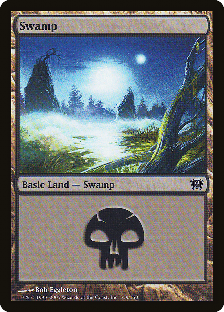 Image of Swamp (339) (9ED-339) - 9th Edition