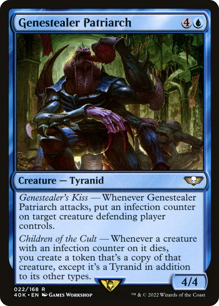 Image of Genestealer Patriarch (40K-022) - Warhammer 40,000 Commander