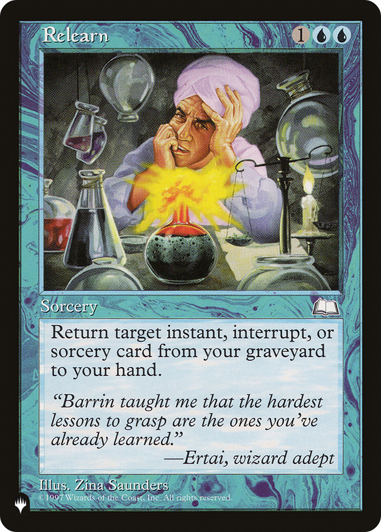 Image of Relearn (LIST-WTH-51) - The List