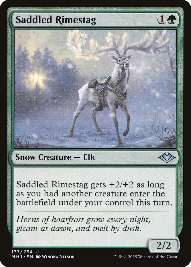 Image of Saddled Rimestag (MH1-177) - Modern Horizons