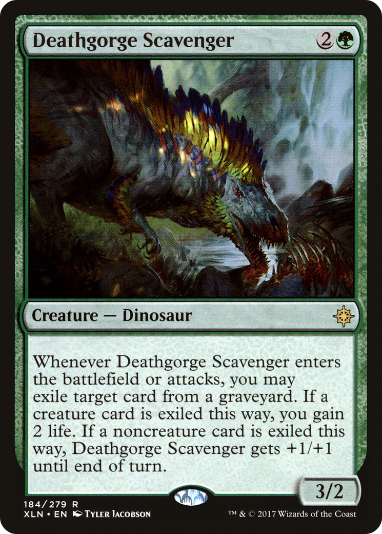Image of Deathgorge Scavenger (XLN-184) - Ixalan Foil