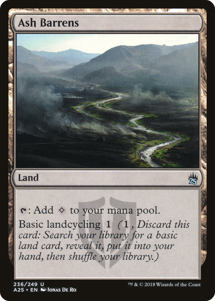 Image of Ash Barrens (A25-236) - Masters 25 Foil