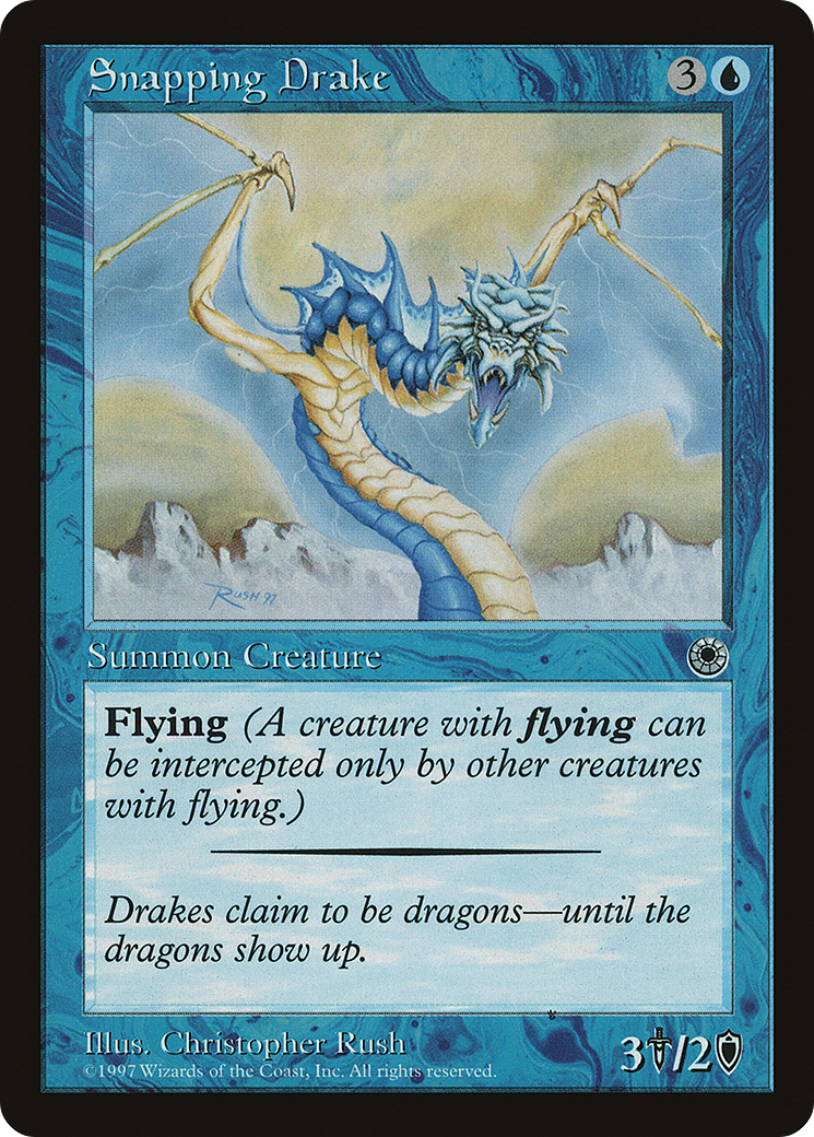 Image of Snapping Drake (Reminder Text) (POR-) - Portal