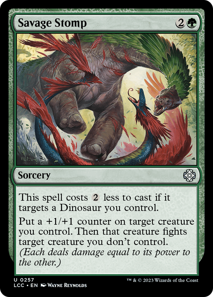 Image of Savage Stomp (LCC-257) - The Lost Caverns of Ixalan Commander