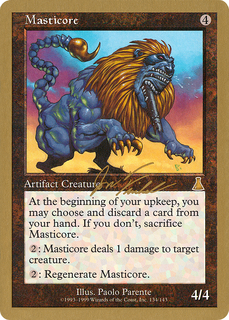 Image of Masticore - 2000 Jon Finkel (UDS) (WCD-) - World Championship Decks 2000