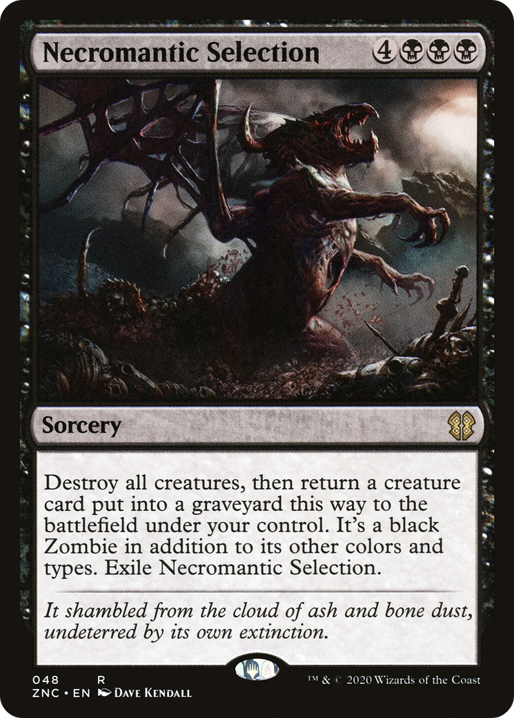 Image of Necromantic Selection (ZNC-048) - Zendikar Rising Commander