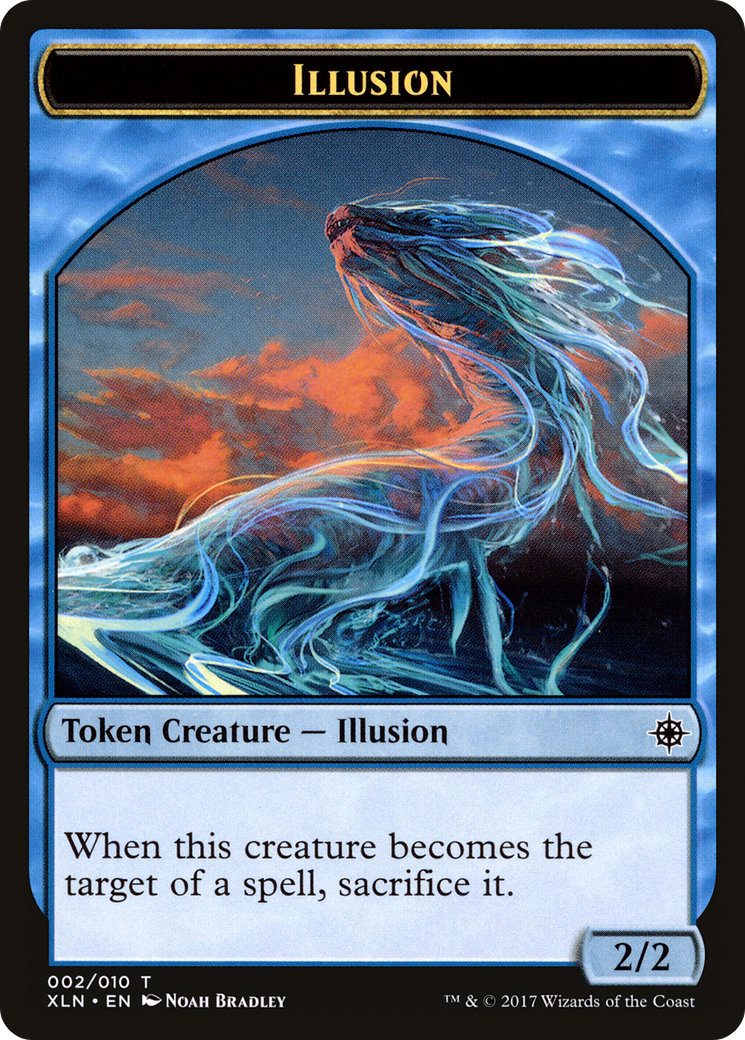 Image of Illusion Token (XLN-002) - Ixalan Tokens Foil