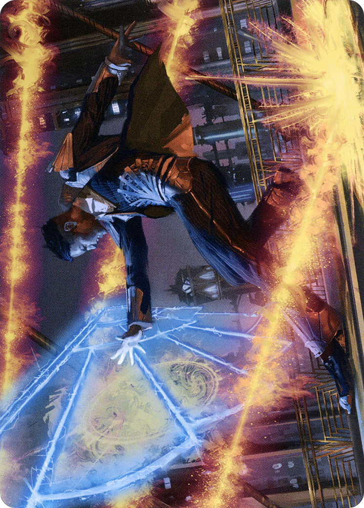Image of Wingshield Agent // Wingshield Agent (ASNC-014) - New Capenna Art Series (Borderless)
