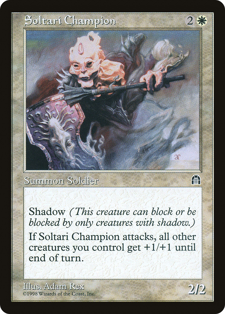Image of Soltari Champion (STH-) - Stronghold