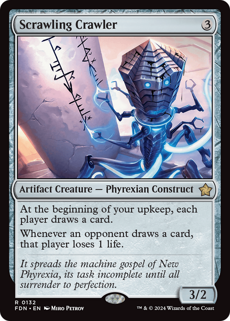 Image of Scrawling Crawler (FDN-132) - Foundations Foil