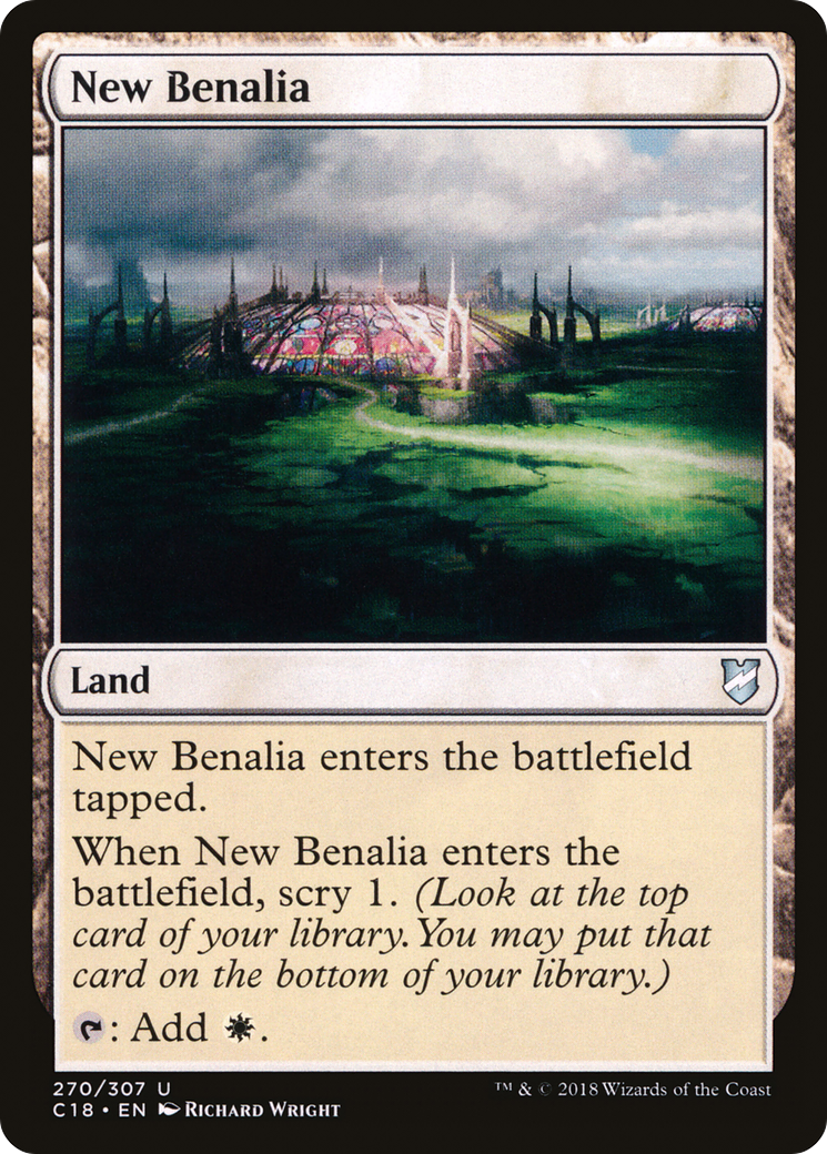 Image of New Benalia (C18-270) - Commander 2018