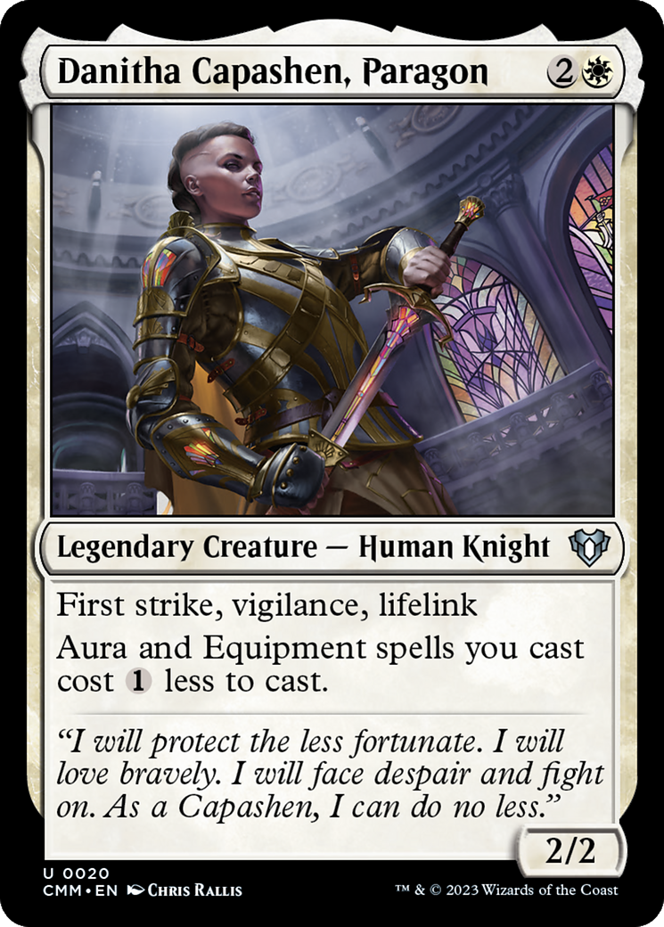 Image of Danitha Capashen, Paragon (CMM-020) - Commander Masters