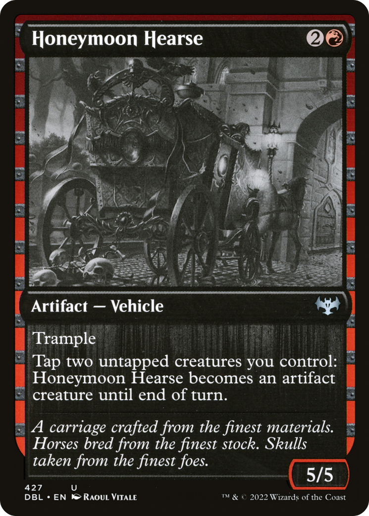 Image of Honeymoon Hearse (DBL-427) - Innistrad: Double Feature Foil