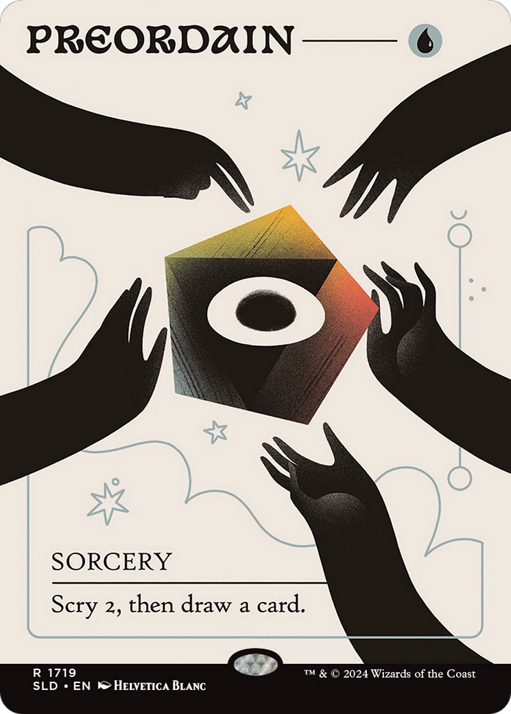 Image of Preordain (1719) (SLD-1719) - Secret Lair Drop (Borderless)