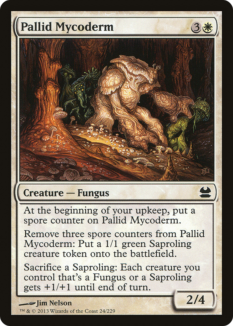 Image of Pallid Mycoderm (MMA-024) - Modern Masters Foil