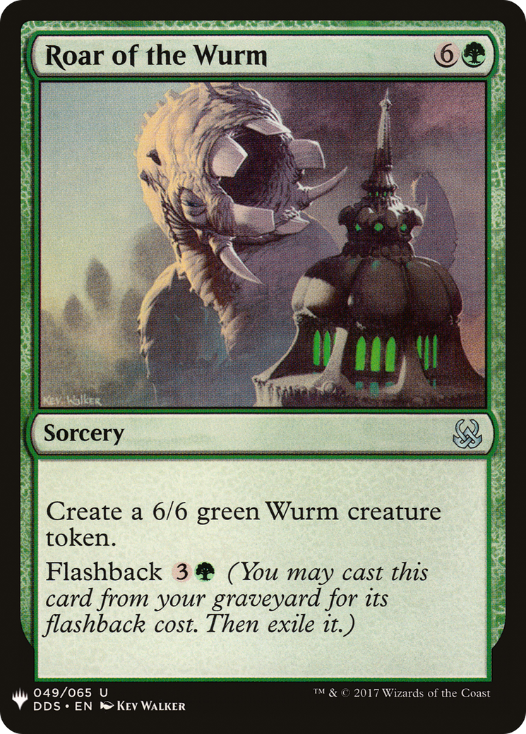 Image of Roar of the Wurm (LIST-DDS-49) - The List
