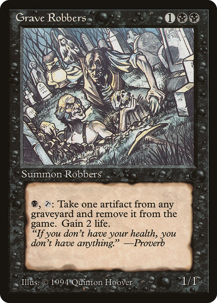 Image of Grave Robbers (DRK-) - The Dark