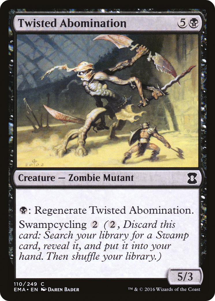 Image of Twisted Abomination (EMA-110) - Eternal Masters Foil