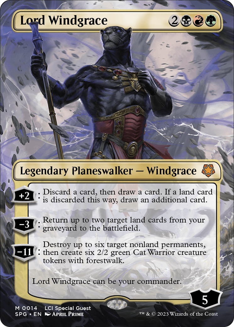 Image of Lord Windgrace (Borderless) (SPG-014) - Special Guests (Borderless)