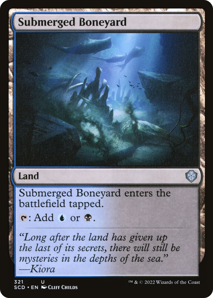 Image of Submerged Boneyard (SCD-321) - Starter Commander Decks