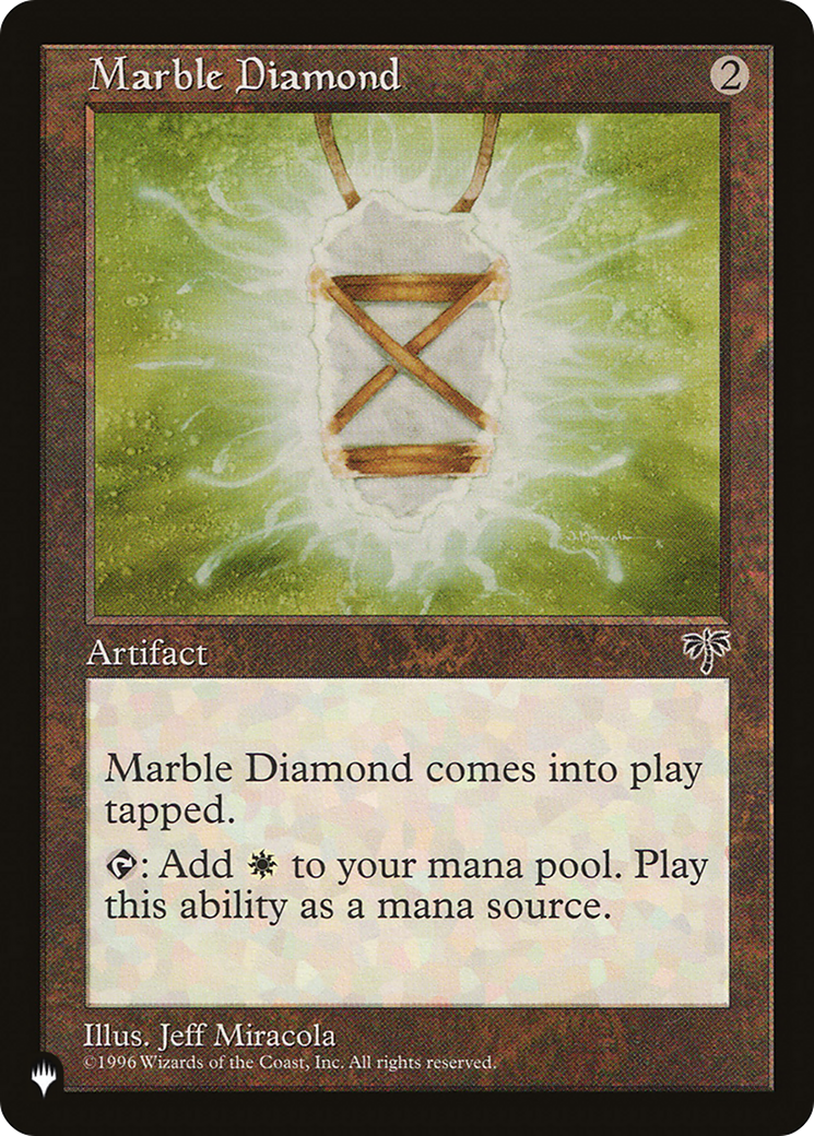 Image of Marble Diamond (LIST-MIR-310) - The List