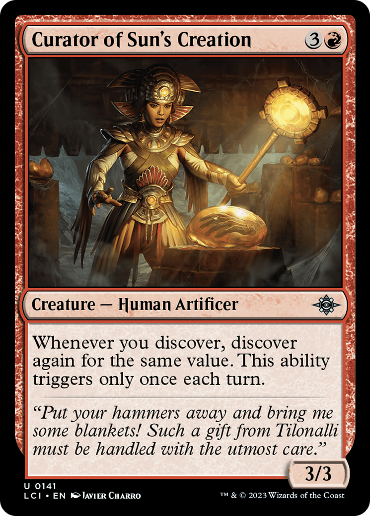 Image of Curator of Sun's Creation (LCI-141) - The Lost Caverns of Ixalan