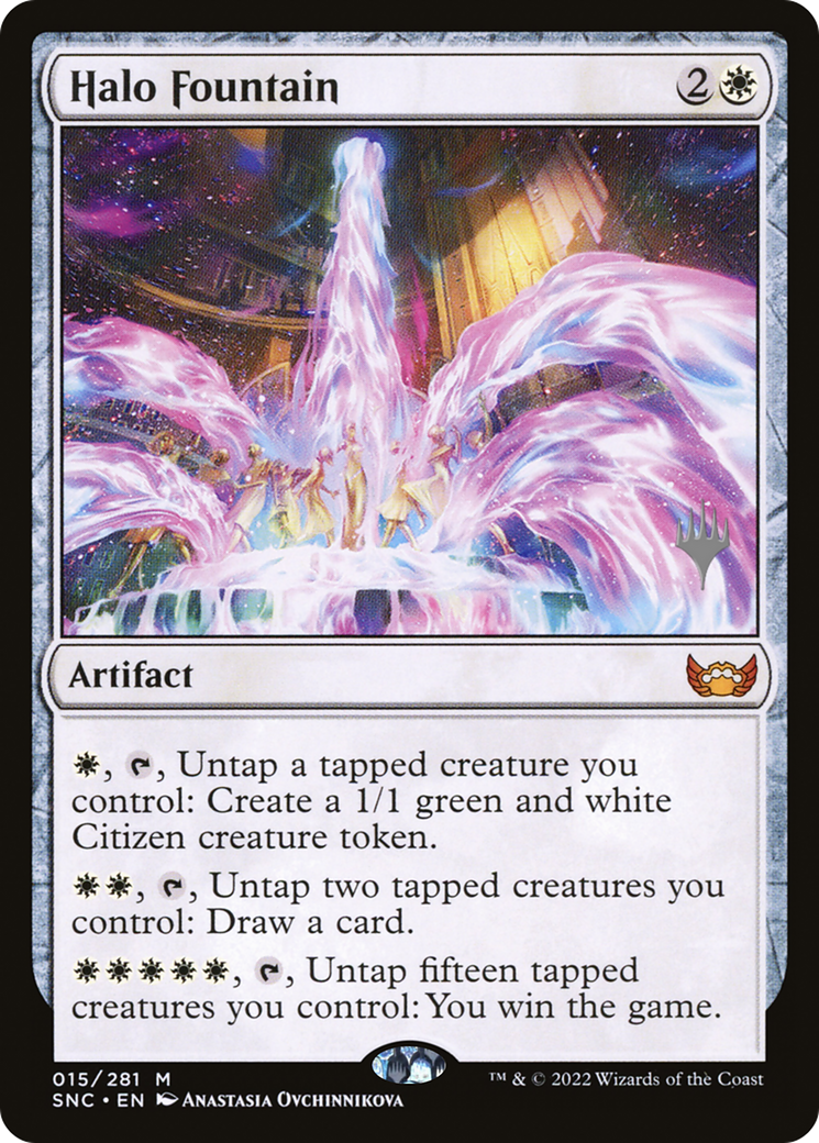 Image of Halo Fountain (PPSNC-015) - Streets of New Capenna Promos
