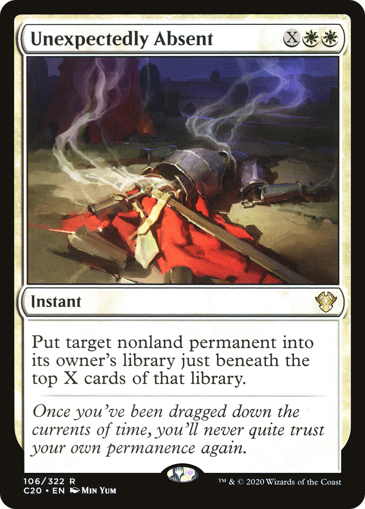 Image of Unexpectedly Absent (C20-106) - Commander 2020