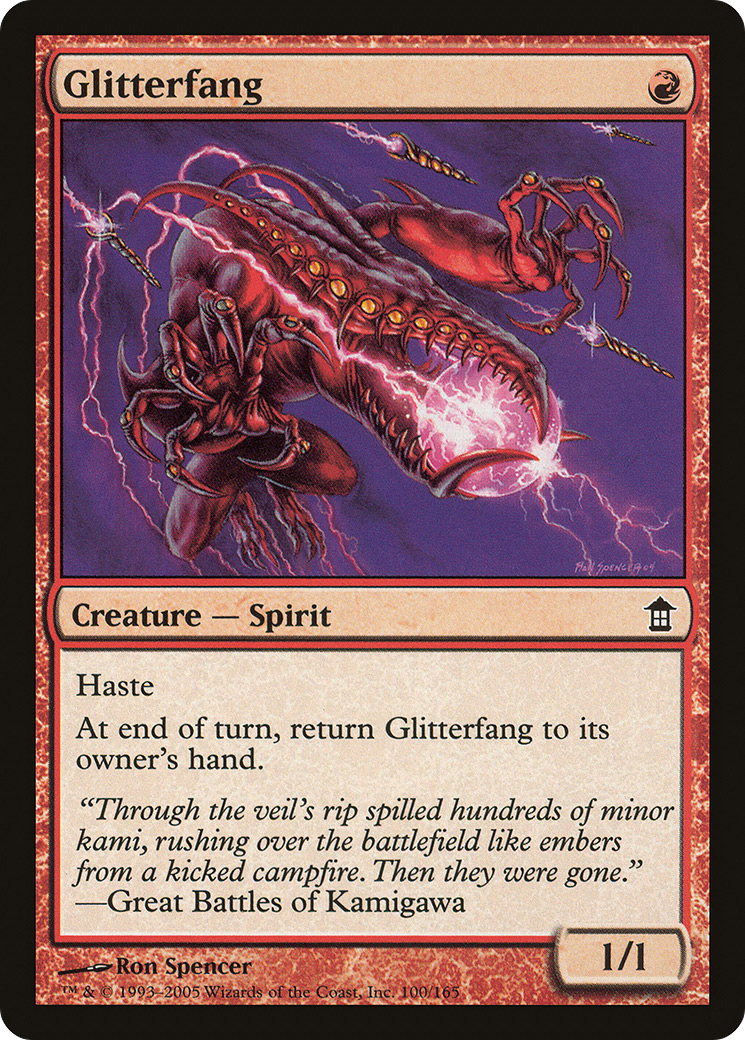 Image of Glitterfang (SOK-100) - Saviors of Kamigawa