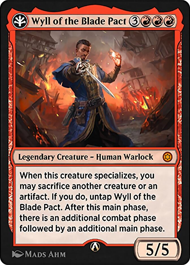 Image of Wyll of the Blade Pact (HBG-15R) - Alchemy Horizons: Baldur's Gate