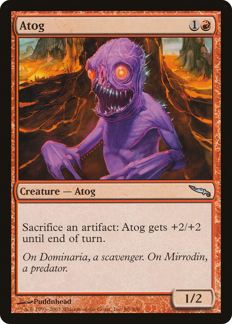 Image of Atog (MRD-086) - Mirrodin