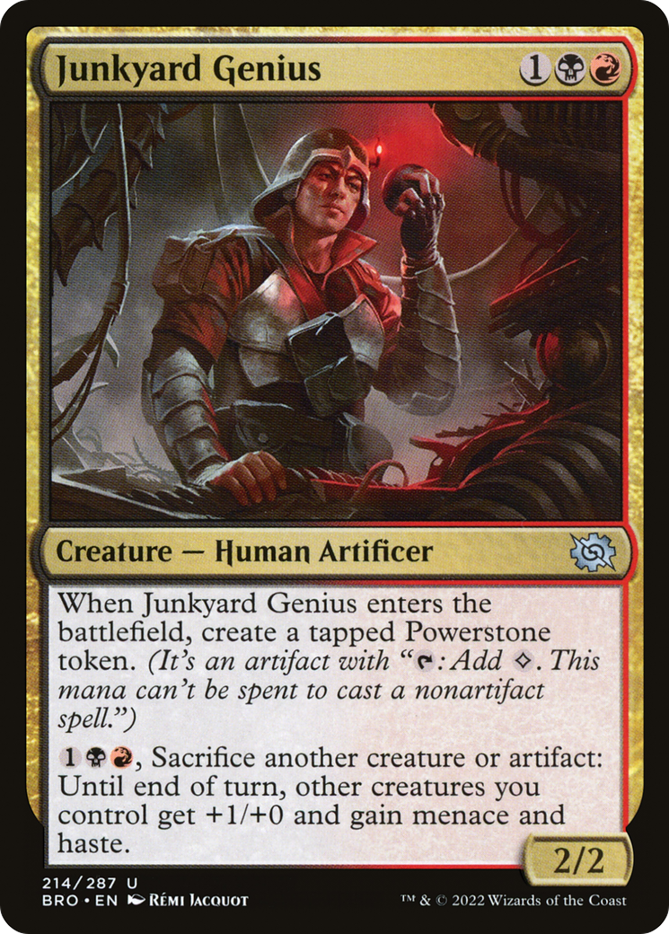 Image of Junkyard Genius (BRO-214) - The Brothers' War