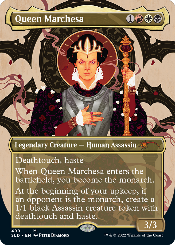 Image of Queen Marchesa (SLD-499) - Secret Lair Drop (Borderless) Foil