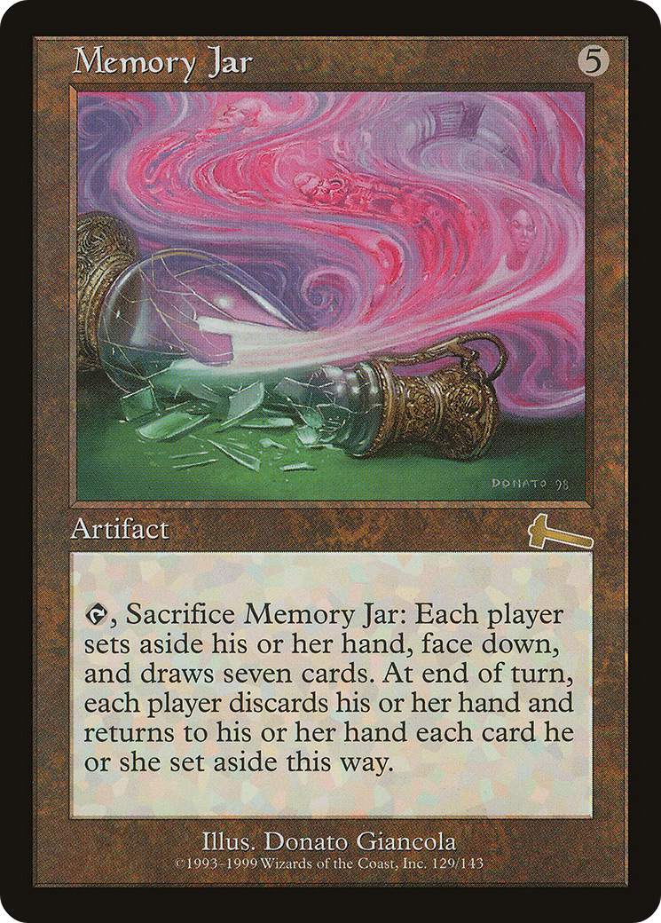 Image of Memory Jar (ULG-129) - Urza's Legacy Foil