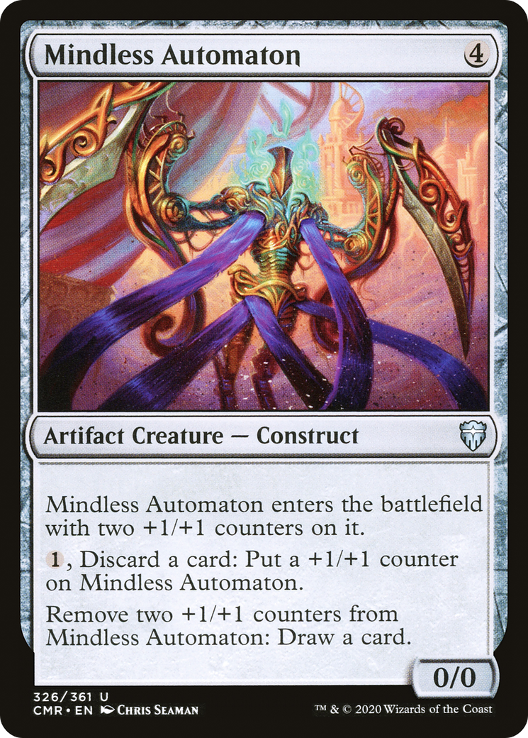 Image of Mindless Automaton (CMR-326) - Commander Legends Foil