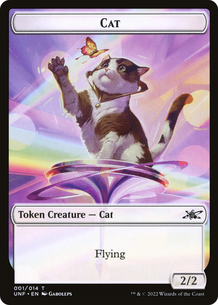 Image of Cat Token (UNF-001) - Unfinity Tokens